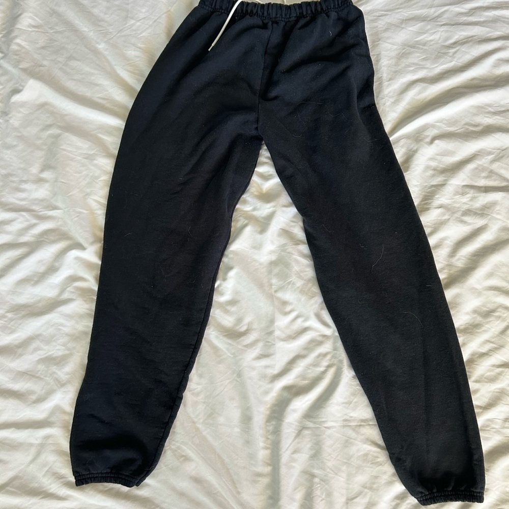 Over sized black sweatpants